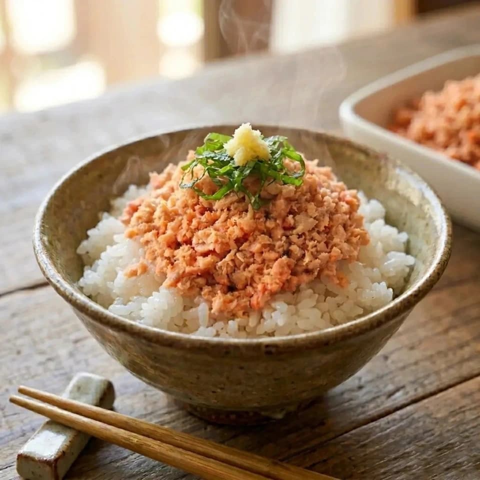 化学調味料無添加 ＜天然鮭ブレンドフレーク＞紅鮭・秋鮭