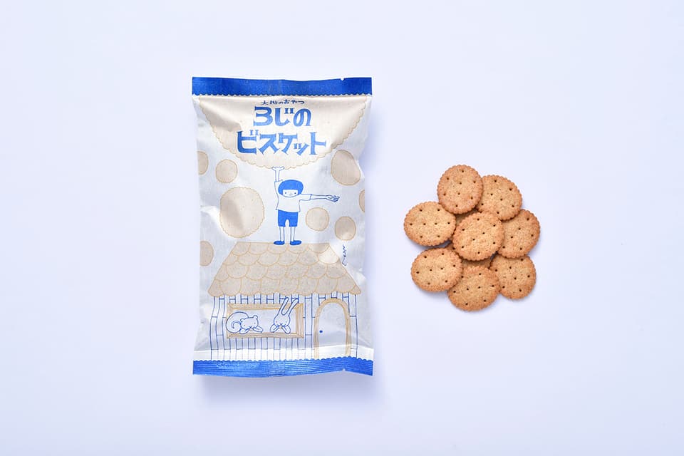 大地のおやつ 3じのビスケット 卵・乳成分不使用