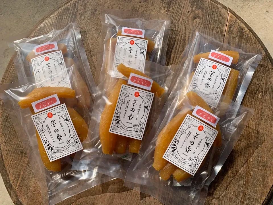 【ギフト】自然栽培干し芋（丸干しタイプ）／クール発送