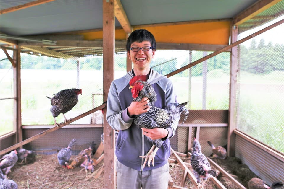 こだわりの平飼い卵
