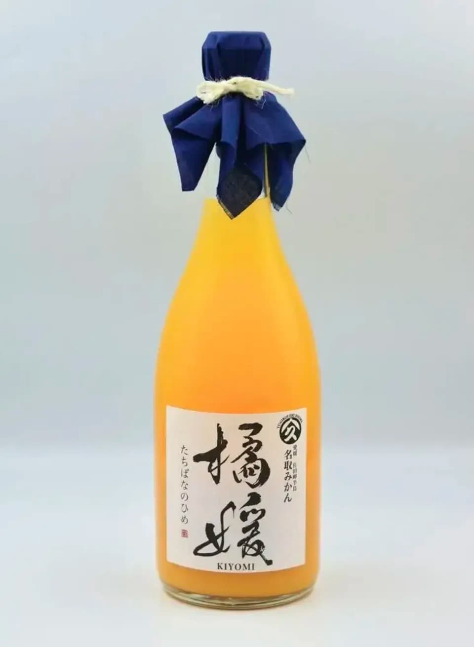 大人気！濃厚なのに爽やかな甘さ♪日本有数の清見の産地名取で栽培♪絞っただけの無添加果汁100％＜オリジナル清見ストレートジュース橘媛＞愛媛県産・農薬・肥料不使用リジェネラティブ栽培”プレゼントにもぴったり♪”