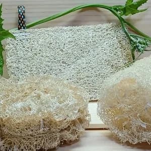 手作り＜有機へちまキッチン用たわし＞3点セットの口コミ・レビュー(ぱくろうさん)