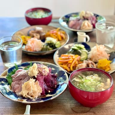 朝市ごはん