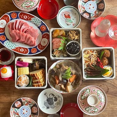 元旦はおうちでお節