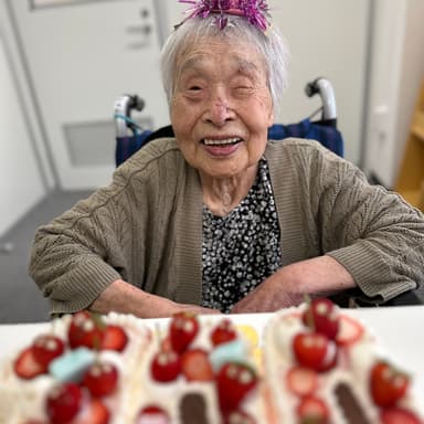 おばあちゃん祝100才!!