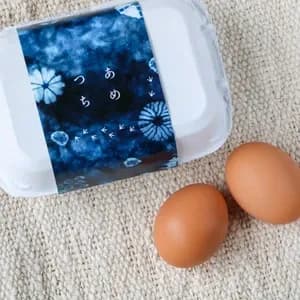 【24個】広大な野っぱら放し飼い/有精卵「あめつちたまご」自家製発酵飼料/名水百選湧水/残留農薬不検出検査済