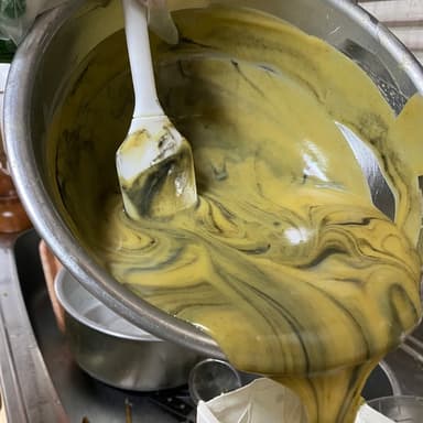 食器洗い用の廃油石けん作り