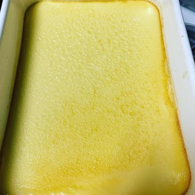 結婚記念日にクリームチーズプリン作りました