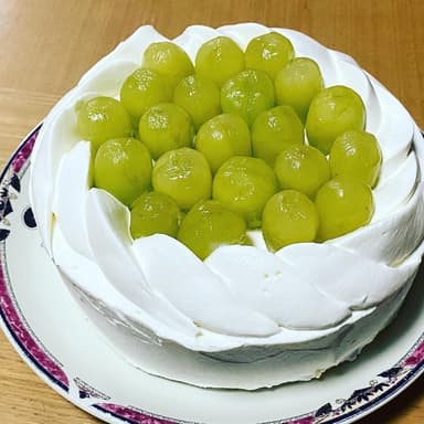 誕生日ケーキを作りました