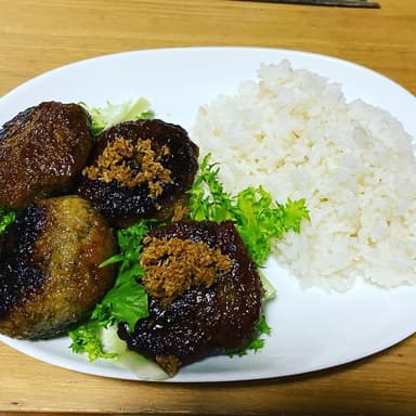 菊芋ハンバーグ作りました