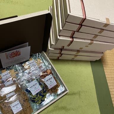 新しいギフトセットが早速お選びいただけました