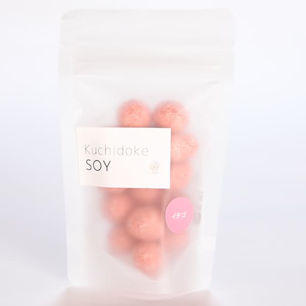 くちどけSOY・イチゴ【季節限定】有機大豆のソイスイーツ