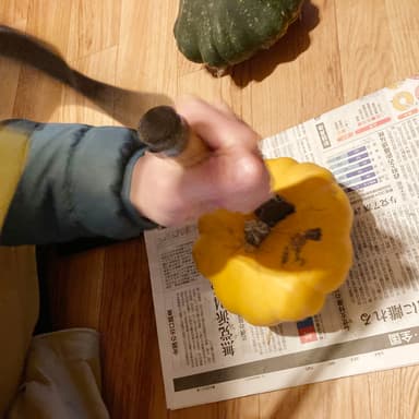 これも、種取り。