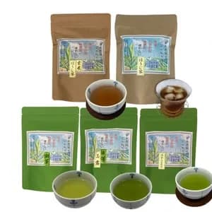 《コットン100%》農薬・化学肥料、除草剤不使用のお茶とお茶パックの素材にもこだわりました。