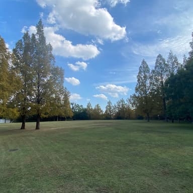 地元の公園で