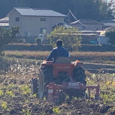 来年のお米作り始まってます