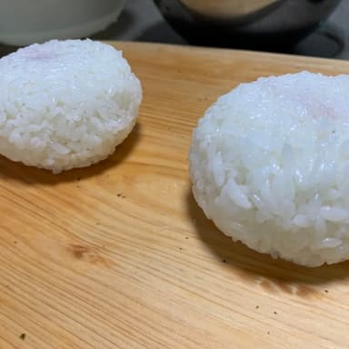 イセヒカリのおむすび