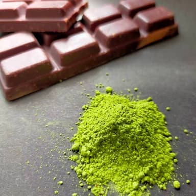 抹茶色じゃない抹茶チョコ