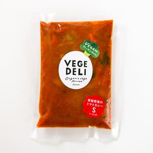 【単品】<季節野菜のトマトカレー>京の八百屋が作る化学調味料無添加惣菜 旬の京都産農薬・化学肥料不使用野菜たっぷり