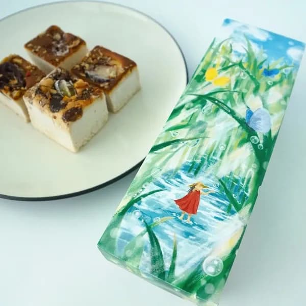 【お中元・夏ギフトにも】麹チーズケーキ・夏のきらめきギフトBOX(ラッピング・カード対応可)