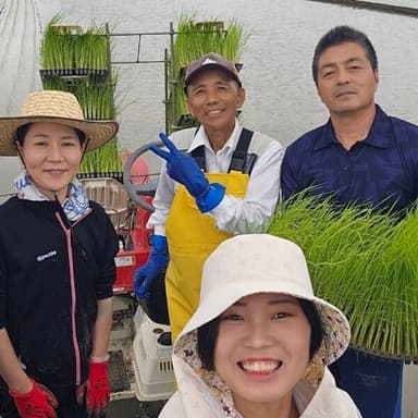 【無肥料・無農薬栽培こしひかり】水上田植え「みのるポット田植え機」