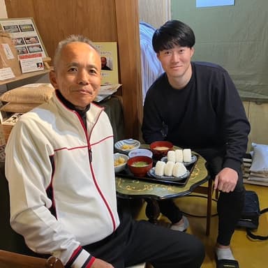 自転車で東京から…自然農法を学びに来られた若き挑戦者 🚴♂️🌾