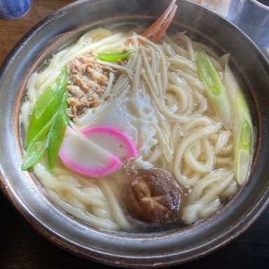 2年ぶりの鍋焼きうどん