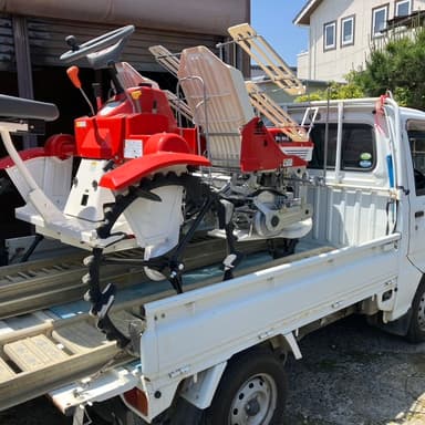 【みのるポット田植え機、軽トラックに初搭載!】