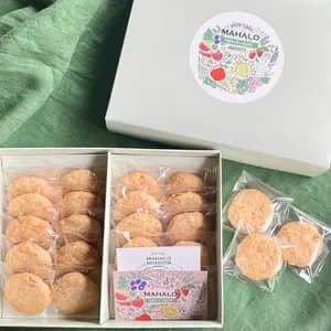 100%植物性・ヴィーガン・グルテンフリー<米粉アーモンドレモンクッキー個包装>小麦・卵・乳製品・白砂糖不使用