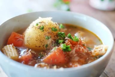 腸活スープで体の中から温める