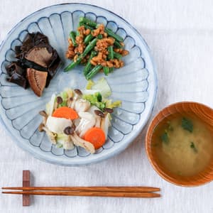 【定期便】月替わり一汁三菜《季節の養生|無添加、野菜は有機または無農薬のみ》
