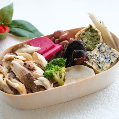 冬の焼きサバほぐし弁当のご紹介