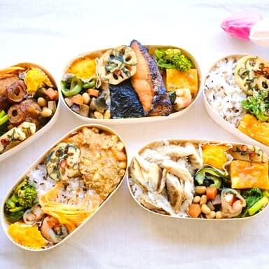 春のお弁当5種をご紹介します